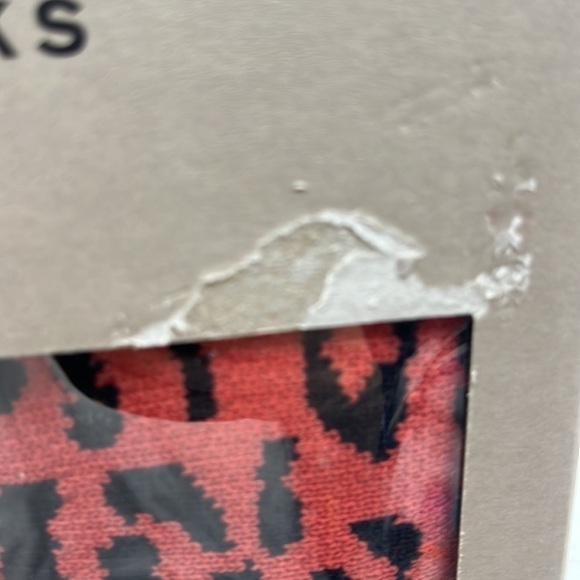 Hunter Boot Socks NWT Tall Boot Socks Honeysuckle Leopard Sz Large. MS1928D - Picture 5 of 7